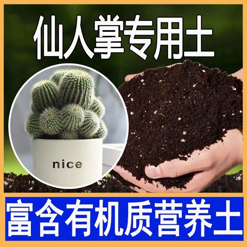 仙掌土专用土仙人球营养土花土金虎仙人掌土培养土泥土种植土肥料