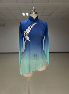 古典舞身韵练功服女儿童民族民间考级纱衣飘逸胶州秧歌舞蹈演出服