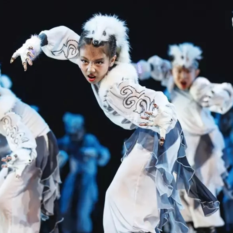 小荷风采儿童动物舞台演出服