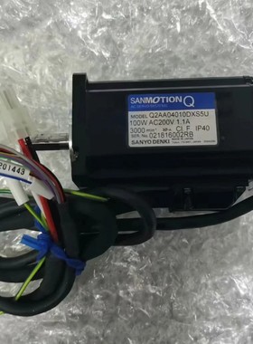 90K65-201443 马达伺服电机 Q2AA04010DXS5U 贴片机W轴马达 