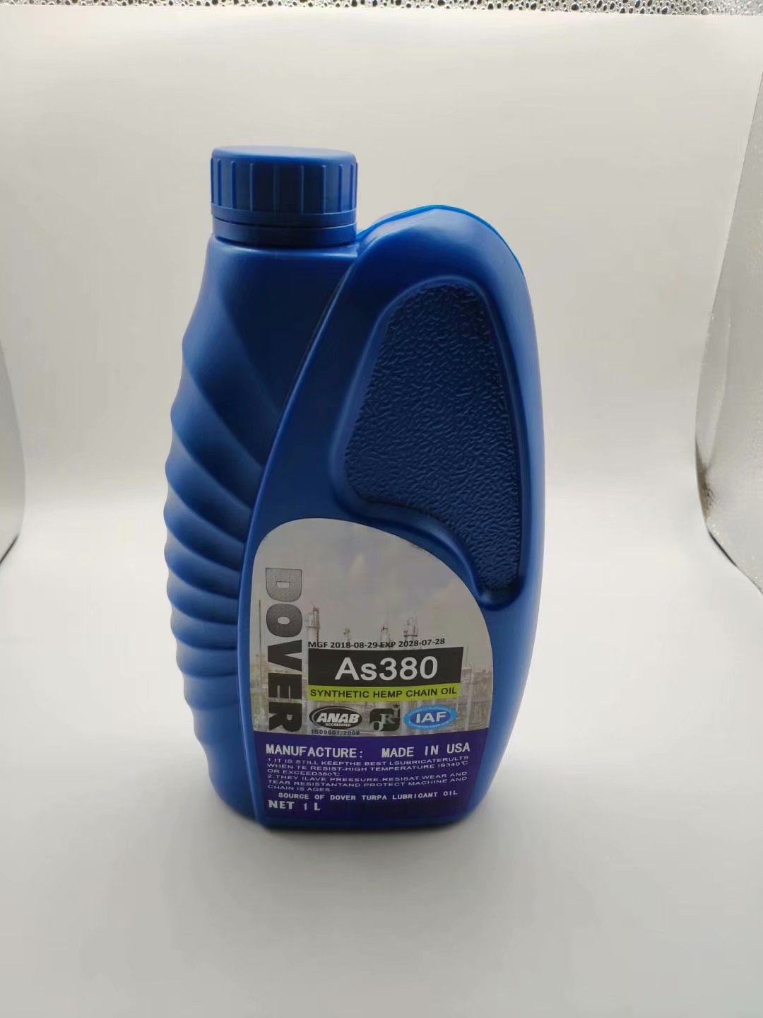 劲拓回流焊高温链条油AS380美国多氟DOVER　日东高温链条油脂