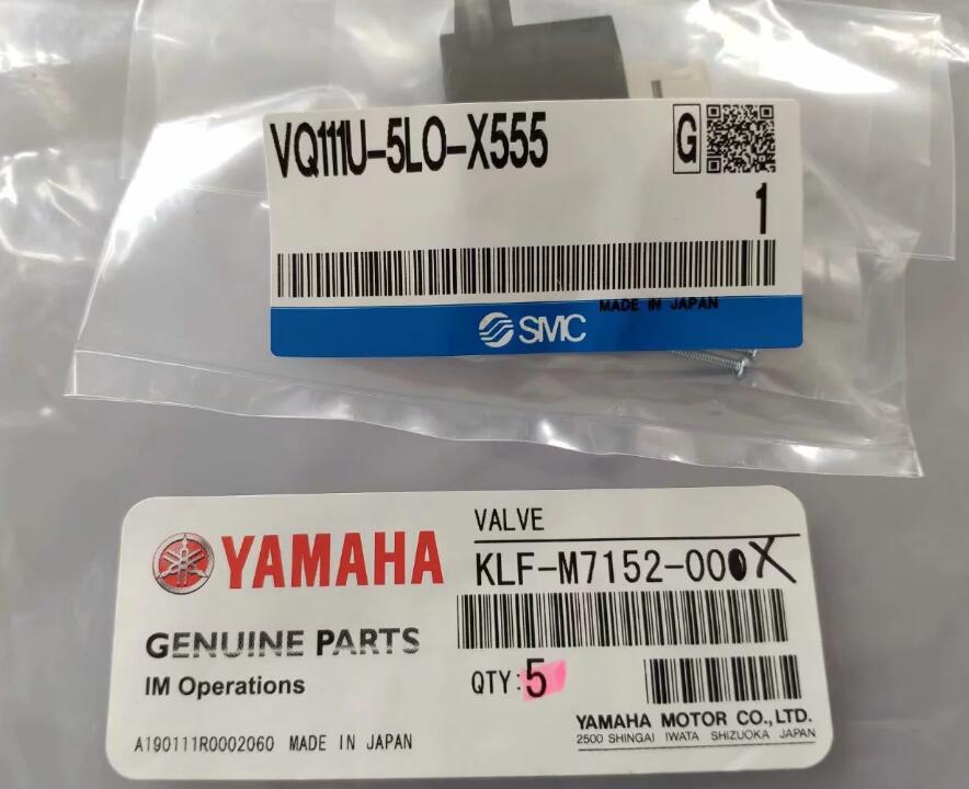 VQ111U-5LO-X555 YSM10电磁阀 KLF-M7152-00 YSM20头部电磁阀