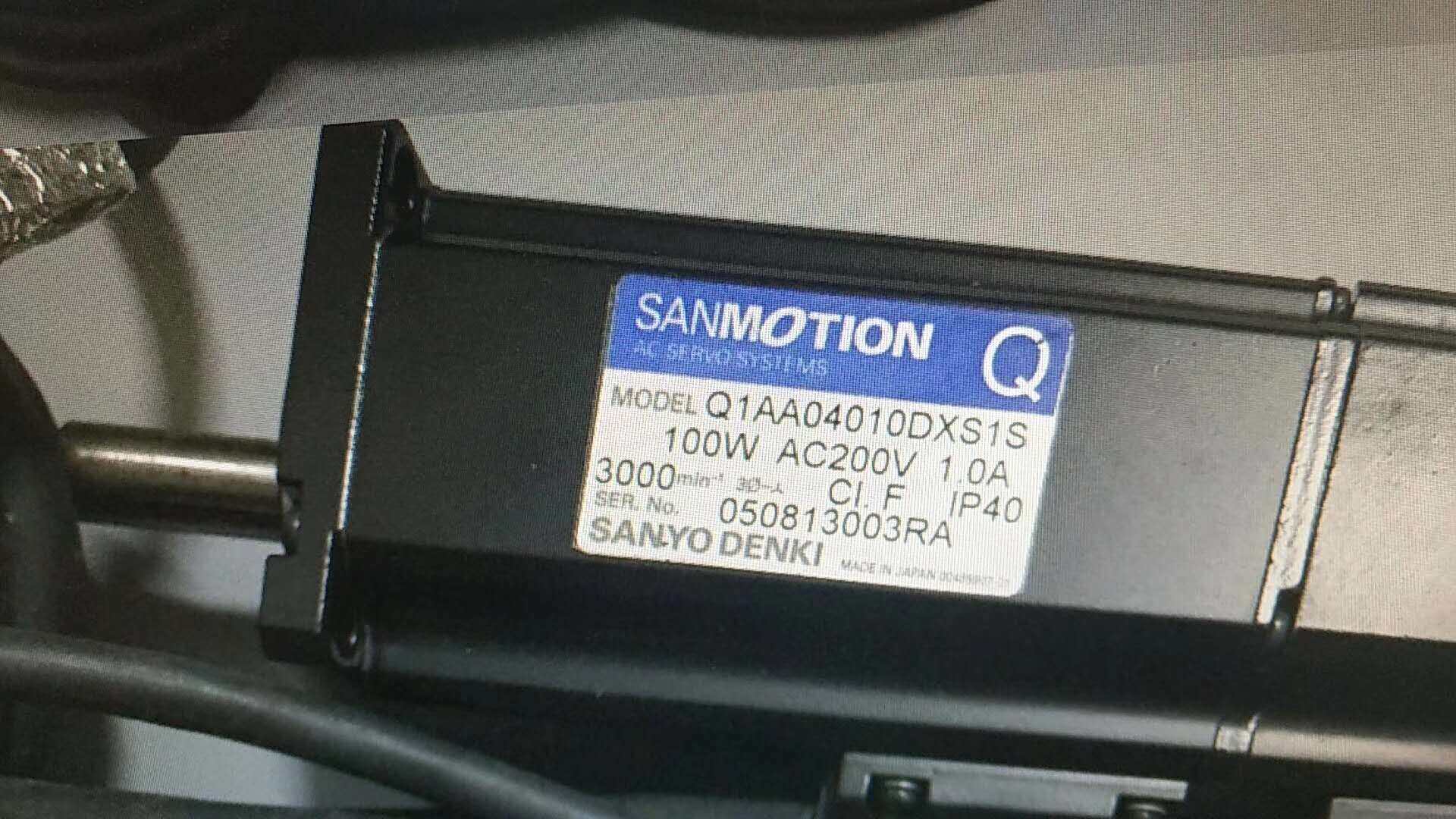 Q1AA04010DXS1S 三洋伺服电机 Q形马达