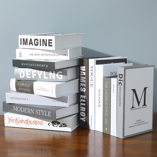 装饰假书仿真书摆件现代简约