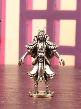 纯铜哪吒2魔童闹海东海龙王敖广摆件手办人偶雕像玩具工艺品装饰