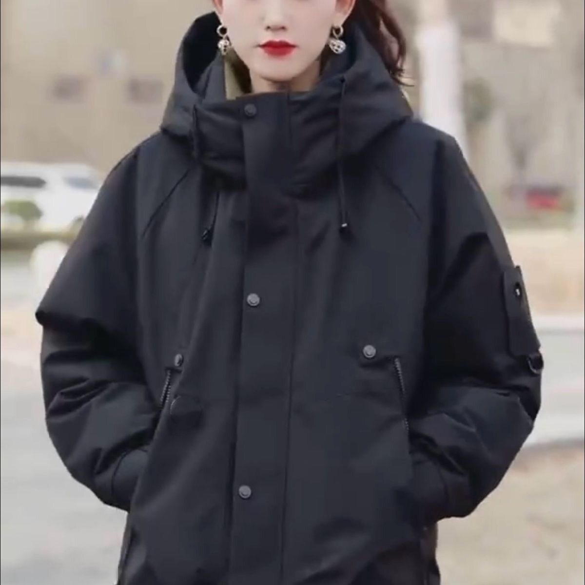 2026新款秋冬季新款网红棉服派克服