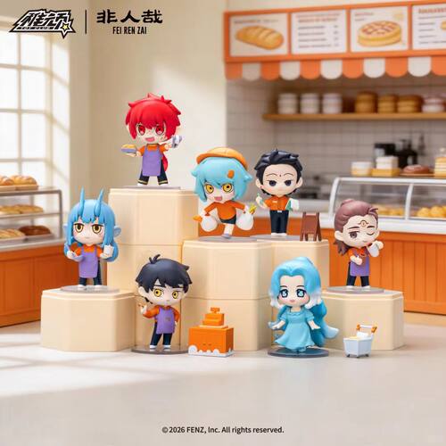 正版非人哉烘焙小屋系列微盒手办模型动漫周边二次元收藏摆件