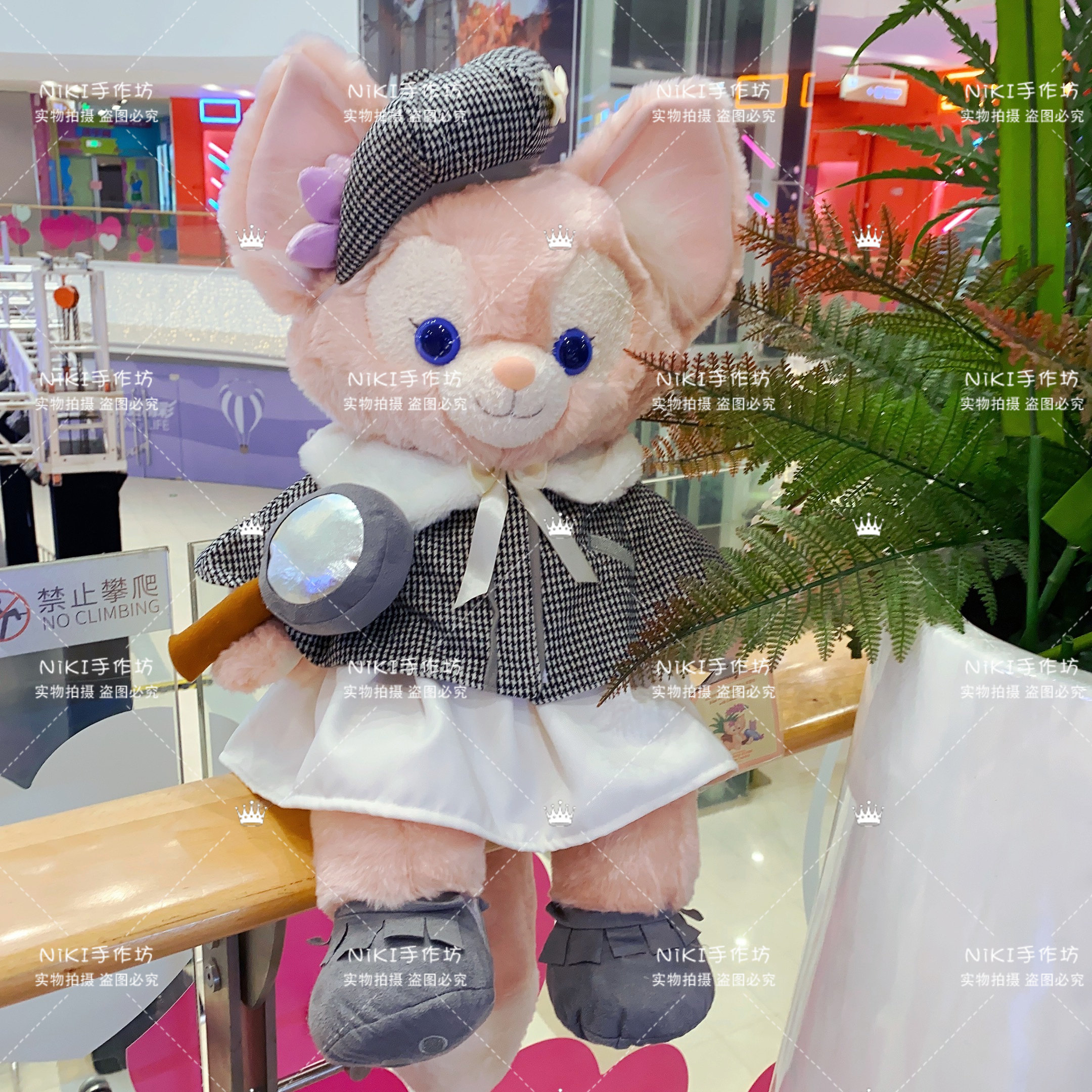 【NIKI手作】M号贝儿侦探服着替 千鸟格替换装娃娃衣服替换装