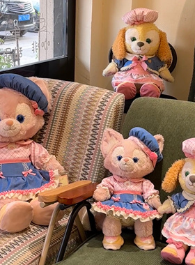 【NIKI手作】港迪春日贝儿和饼饼S M号手作娃衣 玩偶着替替换装