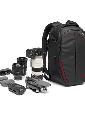 曼富图红蜂系列MB PL-BP-R-310/110摄影包单反微单背包双肩包新品