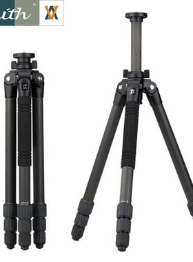 Faith辉驰FT-B4304碳纤维单反三脚架户外脚架黑钻碳素