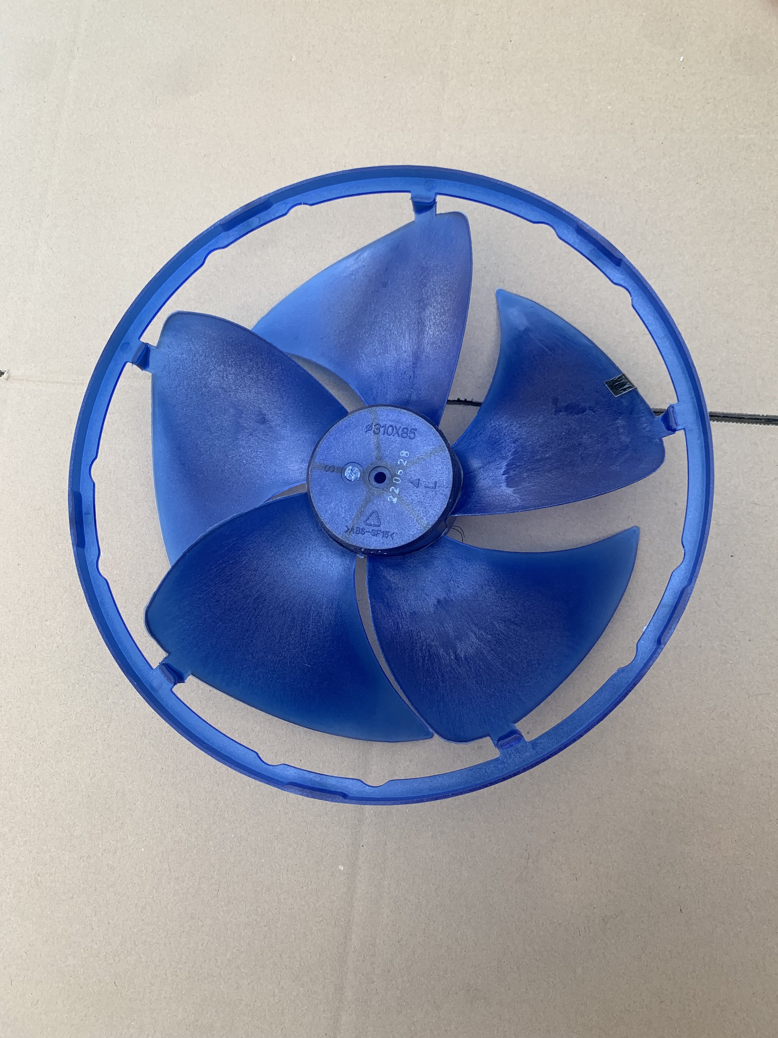 原装电梯空调内机窗式专用风叶1匹离心风轮310x85-10带圈带框