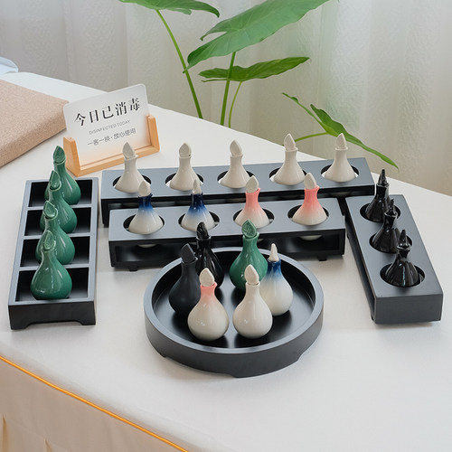闻香水瓶精油壶树叶精油瓶