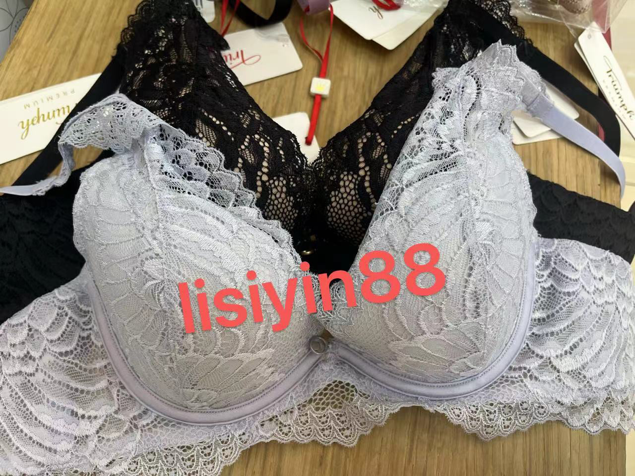 Triumph/黛安芬Premium摩洛哥蕾丝美背内衣女小胸聚拢16-8564