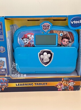 现货美国VTECH英语汪汪队大电影平板翻盖电脑儿童早教玩具2岁+