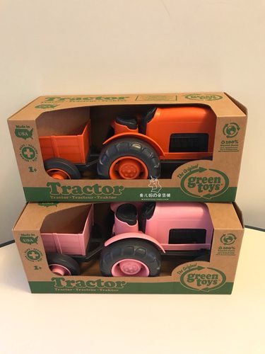 海淘greentoys农夫牛车拖拉机