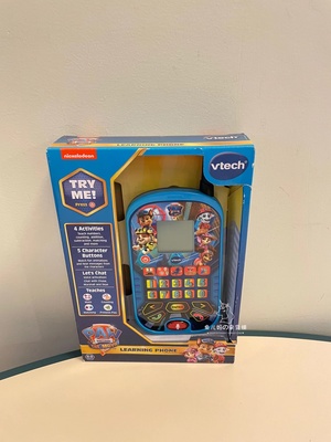现货美国vtech汪汪队幼儿童英语