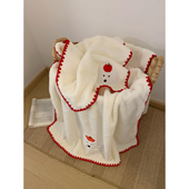 馨帮帮杂货铺原创学生洗脸毛巾珊瑚绒裹巾吸水速干卡通小狗浴巾女