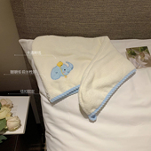馨帮帮杂货铺 卡通可爱干发毛巾家用包头巾吸水速干小象干发帽女