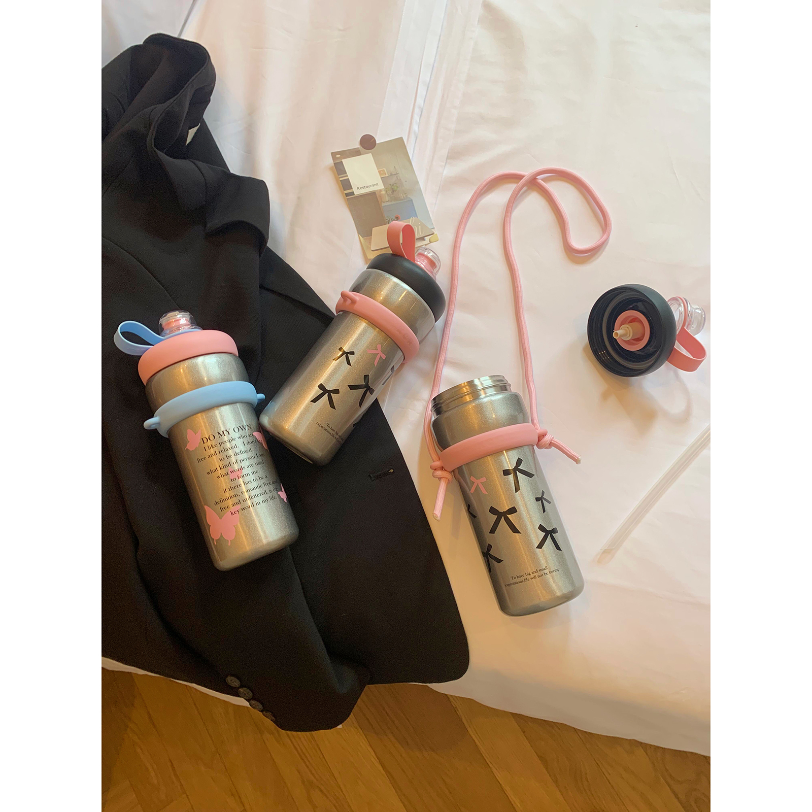 大容量冰霸杯高颜值可爱保温杯