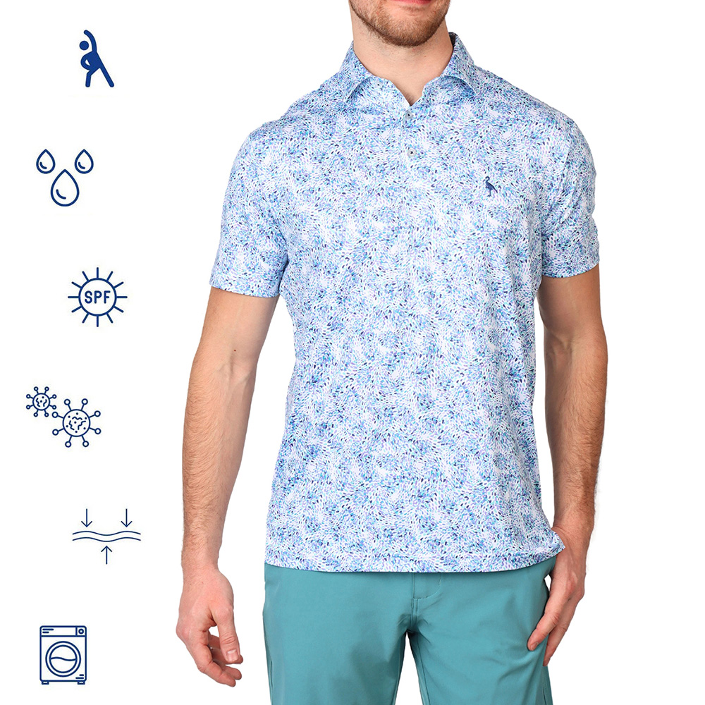 美国高尔夫商务休闲运动网球POLO