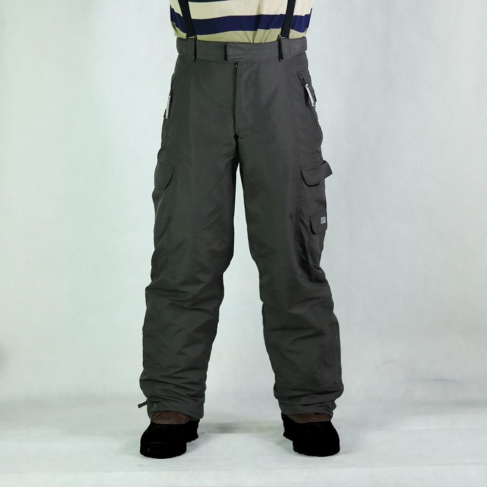 美国户外单层网里抗风防水排汗透气多袋单板背带冲锋裤滑雪裤加长