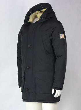 120斤以下瑞典SVEA徒步休闲加厚保暖防泼水中长款羽绒派克大衣女