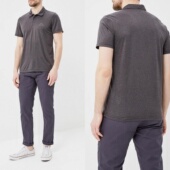 欧HYDROWAY高性能速干科技轻薄弹力休闲运动徒步POLO衫 T恤男 短袖