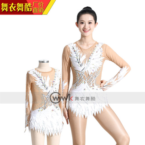 舞衣舞酷艺术体操健美女竞技服
