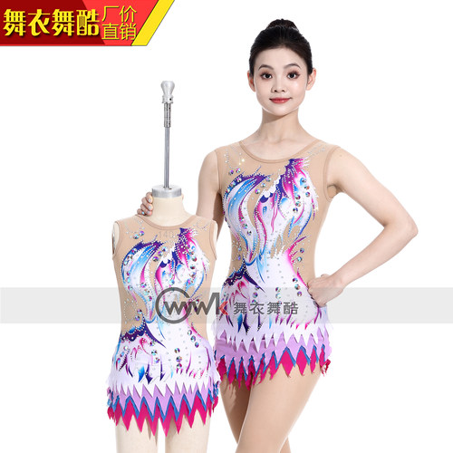 舞衣舞酷艺术体操服艺考儿童竞技