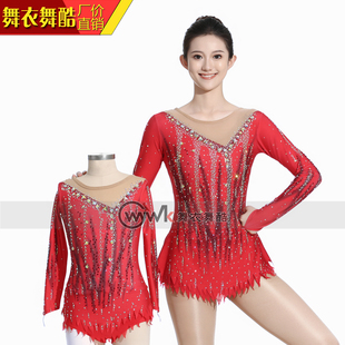 舞衣舞酷艺术体操服成人儿童考级比赛演出艺考专业定制训练表演
