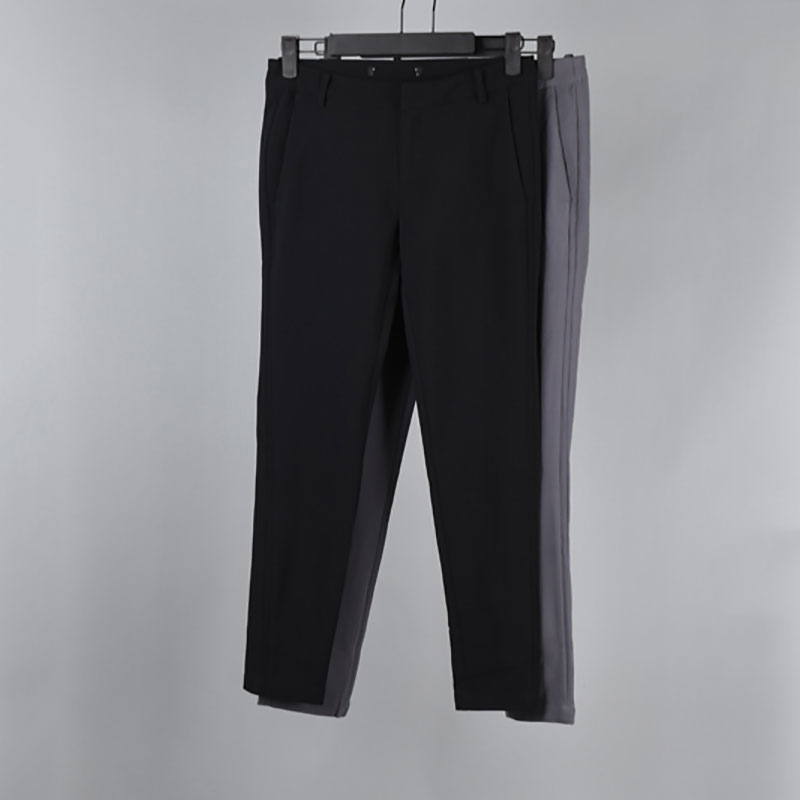 品牌折扣正品夏季西装哈伦裤时尚潮个性宽松休闲显瘦气质裤子