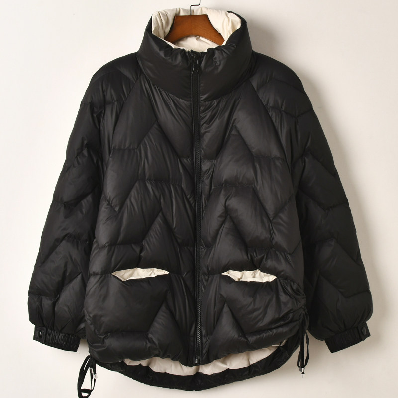 艾诺丝系列立领短款羽绒服女时尚休闲拉链口袋防寒外套冬装,女装/女士精品,羽绒服,淘宝优惠券,粉丝福利购,淘宝优惠卷