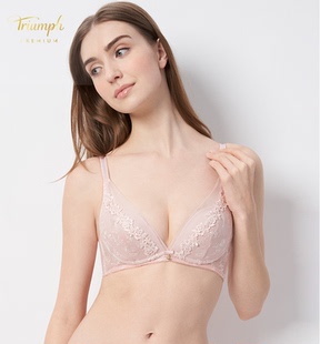 Triumph 1854 黛安芬Premium金致锦葵新款 小胸聚拢无钢圈文胸11