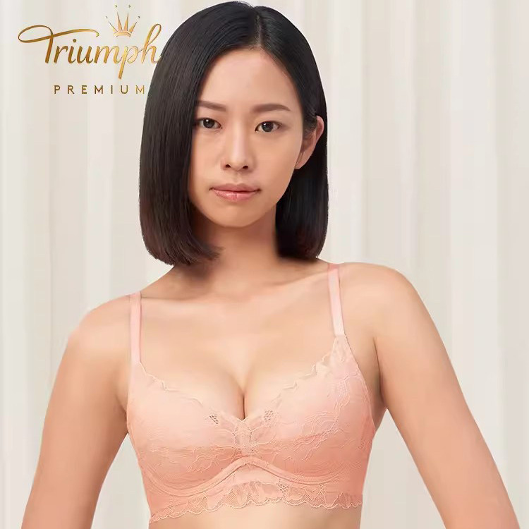 Triumph/黛安芬Premium金致木兰新品内衣女小胸聚拢文胸16R8981