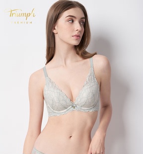 Triumph 8794 黛安芬Premium金致奢研新款 蕾丝内衣小胸聚拢文胸16