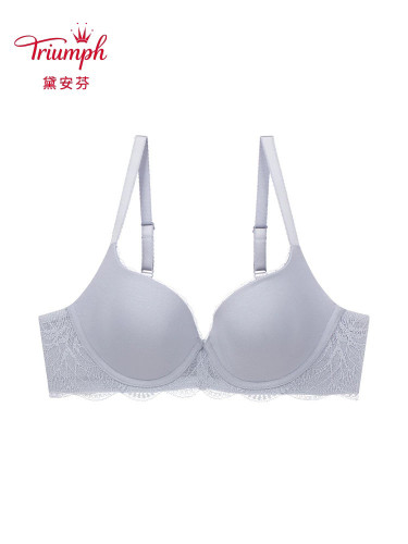 Triumph/黛安芬悠柔系列新品内衣女薄杯有钢圈透气文胸16-9052