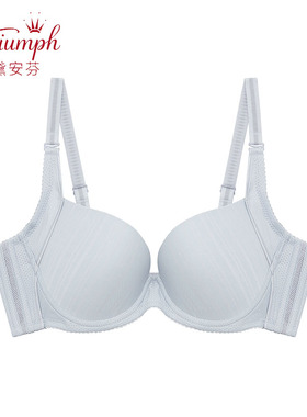 黛安芬专柜正品舒适侧收聚拢薄杯恒温有钢圈透气文胸E002505