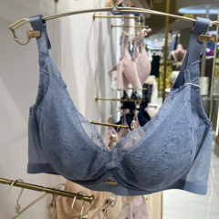 爱慕25春夏女士4/4软钢圈薄衬垫大胸显小花瓣文胸AM13A701