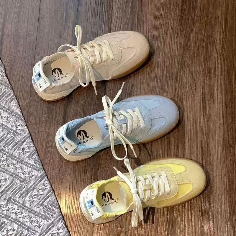 品牌赵露思同款阿甘鞋女夏2026新款芭蕾德训鞋轻便透气运动鞋