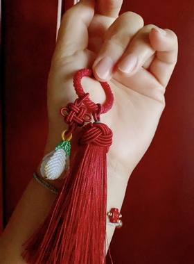 本命年包挂饰同福美玉手工原创