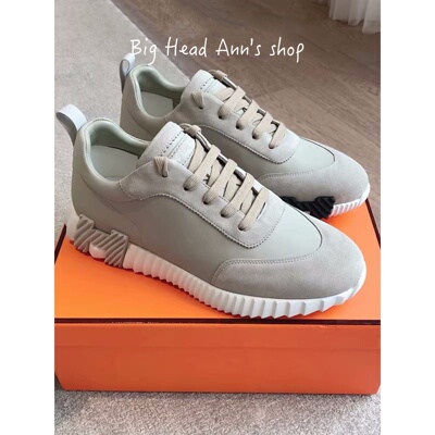 BHA春季真皮厚底透气老爹鞋