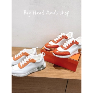 百搭日常休闲鞋 BHA 时尚 男女透气厚底运动鞋 新款 拼色系带休闲鞋