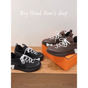 BHA 男女情侣款 系带百搭跑步鞋 休闲风网面透气运动鞋