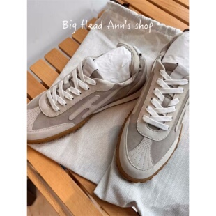 圆头老爹鞋 男女系带休闲运动鞋 日常百搭运动风 复古拼色德训鞋 BHA