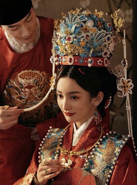 皇后凤冠现货可戴顺丰包邮运费险