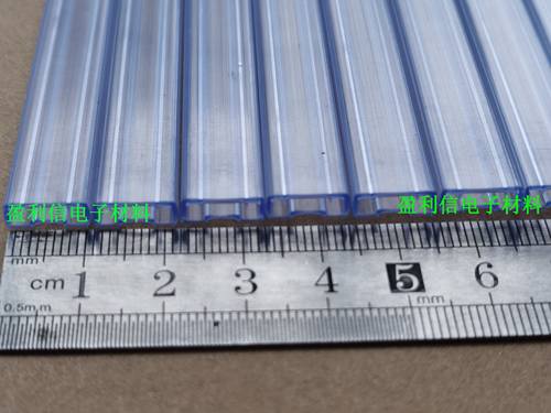 ic电子透明管pvc塑料防静电贴片管 SSOP20 28 SOP8-208mil  5.3mm