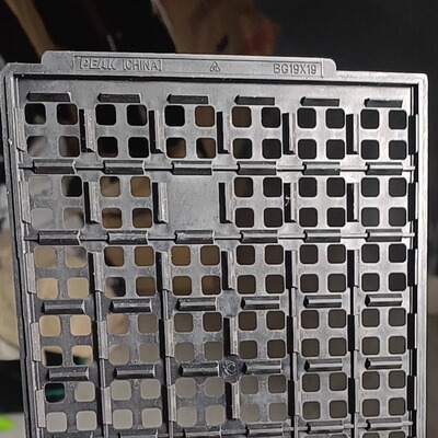 IC芯片 内存 电子元器件 托盘 碎盘 BG19*19 BGA19*19 84格 PEAK