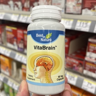 现货美国贝佳药业益脑灵补脑活脑健脑Y防中风老年痴D记忆力衰退