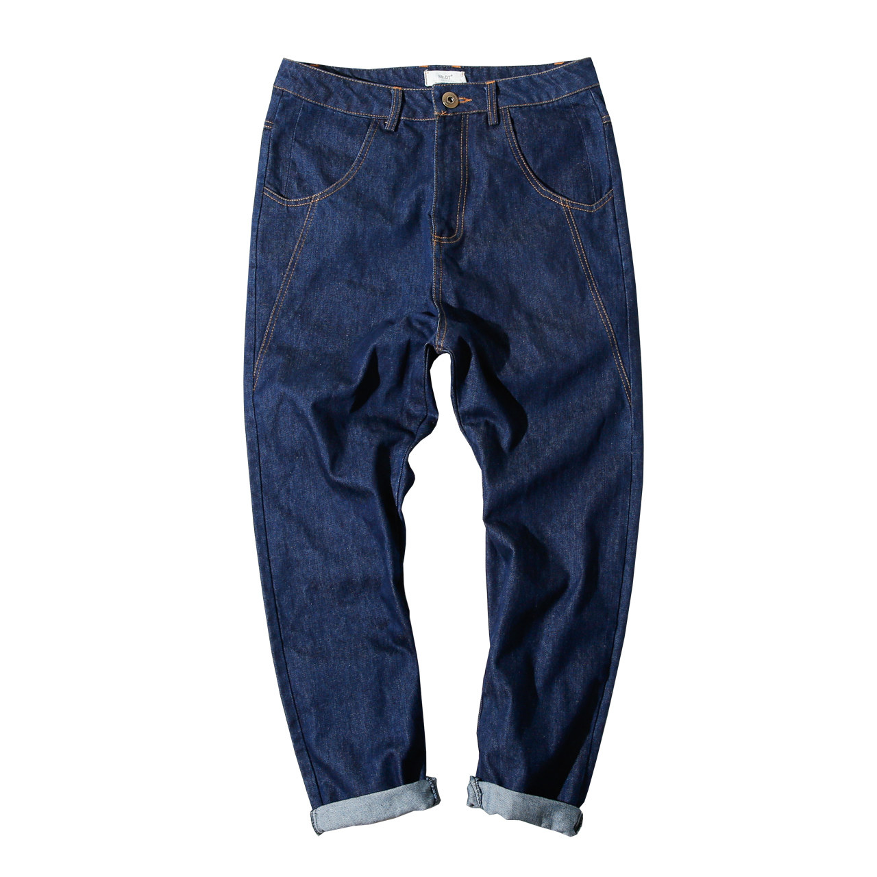 Jeans pour jeunesse droite en vrac en coton pour automne - Ref 1483044 Image 5